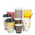 Factory direct sale high quality disposable coffee eco friendly eco paper cup with lid